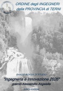 Bando Borsa di Studio “Ingegneria e Innovazione 2026” – Premio Alessandro Angelella